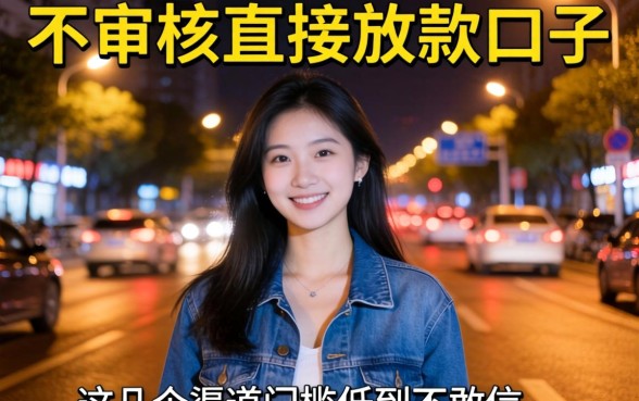 揭秘晚上不审核直接放款口子，这几个渠道门槛低到不敢信