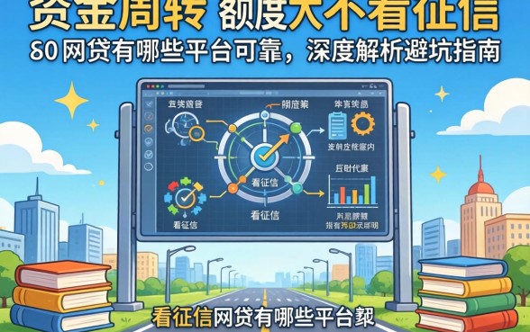 急需资金周转？额度大不看征信的网贷有哪些平台可靠？深度解析避坑指南