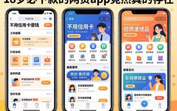 我试了这几款不用信用卡的借钱软件，发现18岁必下款的网贷app竟然真的存在