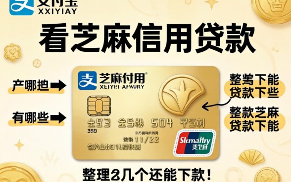 支付宝不看芝麻信用的贷款有哪些？整理几个还能下款的