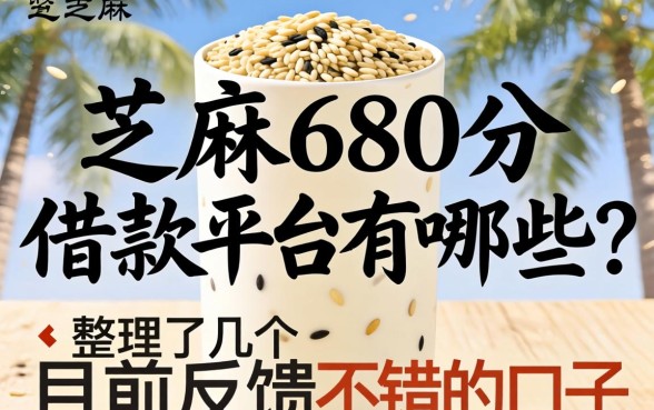 芝麻680分借款平台有哪些？整理了几个目前反馈不错的口子