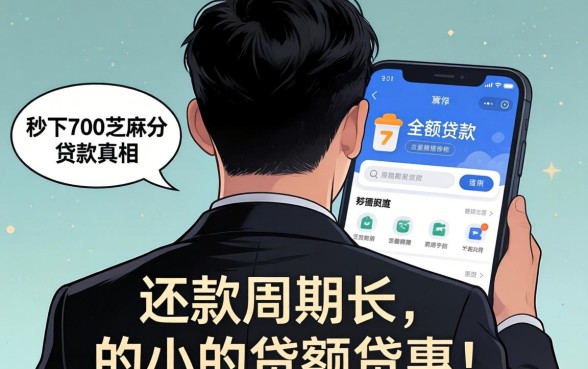 我试了那些还款周期长的小额贷款，发现秒下700芝麻分贷款软件背后的真相