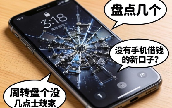手机损坏急需周转？盘点几个没有手机借钱的新口子
