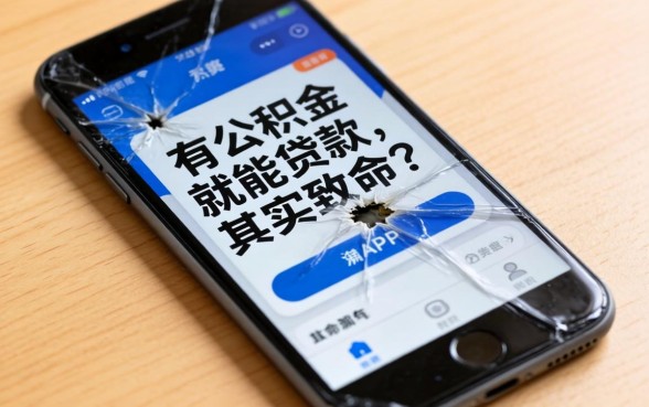 我翻烂了手机，发现那些号称有公积金就能贷款的APP其实都有个致命漏洞