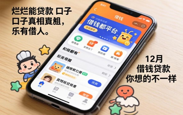 我翻烂了手机借钱都有哪些平台可以借，发现12月能贷款的口子真相和你想的不一样