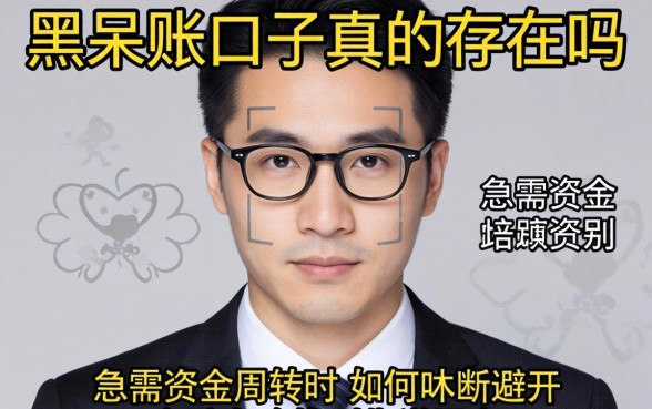 无视网黑呆账口子真的存在吗？急需资金周转时如何避开套路找到靠谱平台？