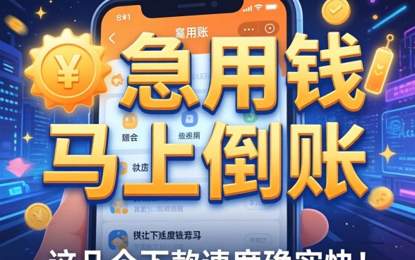 实测急用钱马上到账的app，这几个下款速度确实快
