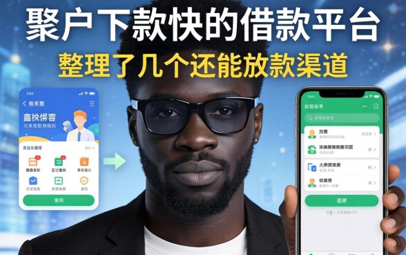 黑户下款快的借款平台：整理了几个还能放款的渠道