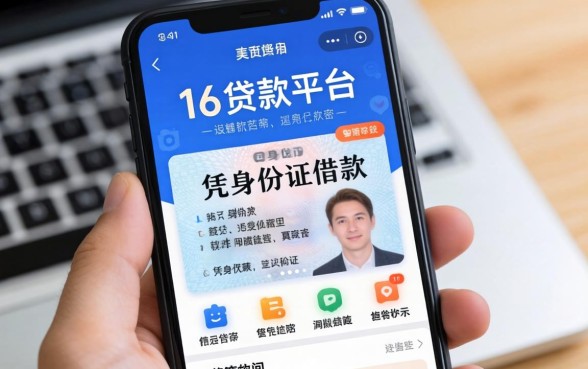 我试了满16的贷款的平台，发现凭身份证借款的软件里藏着这些不为人知的秘密
