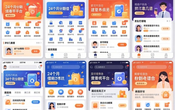 我翻了十几家平台,发现能给24个月分期借的平台只有这几个靠谱