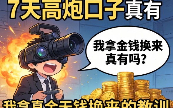 能下款的7天高炮口子真有吗？我拿真金白银换来的教训