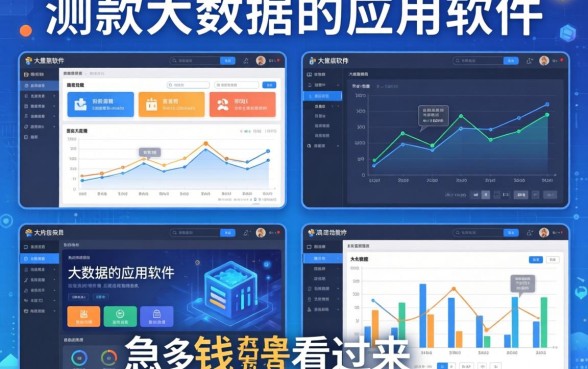 实测几款大数据的应用软件,急用钱的看过来