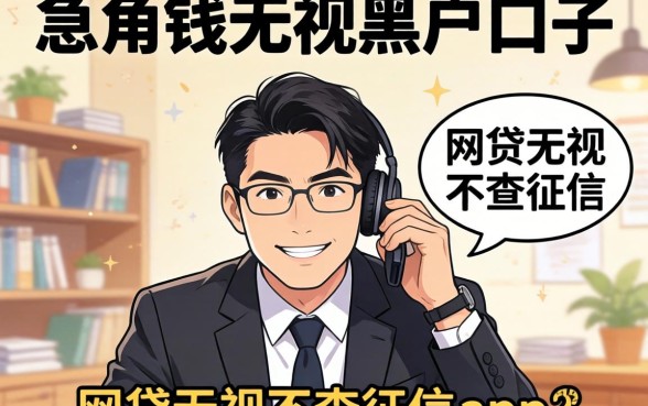 我试了急用钱无视黑户的口子，发现网贷无视不查征信app背后的真相