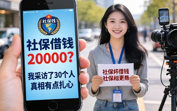 手机社保借钱20000？我采访了30个人，真相有点扎心