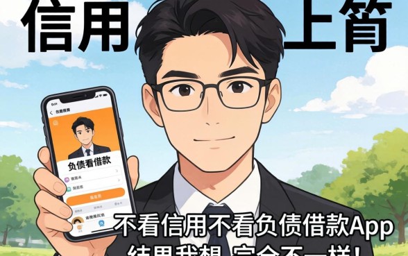我试了那些不看信用不看负债的借款app，结果和我想的完全不一样
