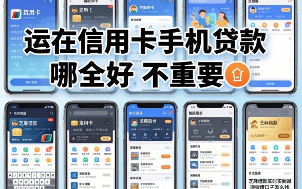 我试了十几个平台，发现信用卡手机贷款软件哪个好根本不重要，关键在于芝麻借款实时到账速借口子怎么找