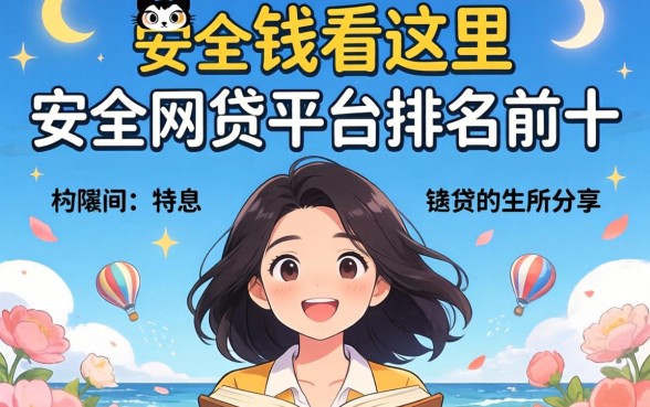 急需用钱看这里：安全网贷平台排名前十分享