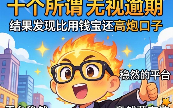 我试了十几个所谓无视逾期的高炮口子,结果发现比用钱宝还稳的平台竟然藏在这
