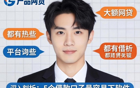 黑户大额网贷都有哪些平台可以借，深入剖析5个借款口子最容易下软件