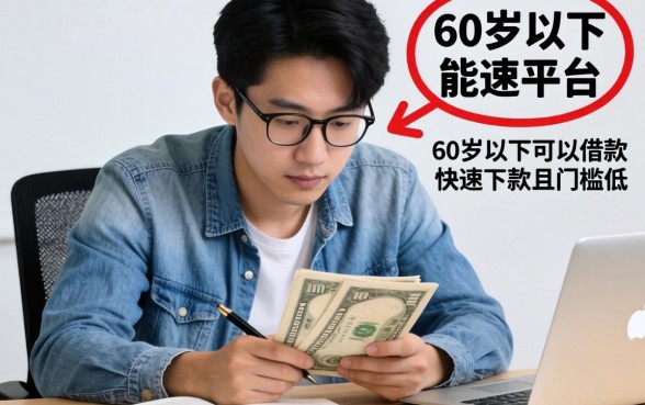 急需资金周转却担心年龄限制?哪些60岁以下可以借款的平台能快速下款且门槛低?