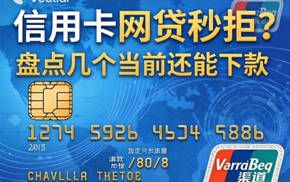 没有信用卡网贷秒拒？盘点几个当前还能下款的渠道