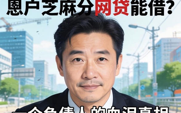 黑户2026芝麻分的网贷能借吗？一个负债人的血泪真相