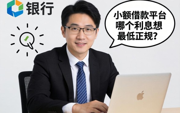 银行经理说真话：小额借款平台哪个利息最低正规？答案可能和你想的不一样