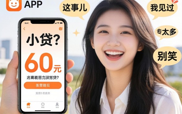 能下款的手机app小贷60元？别笑，这事儿我见过太多