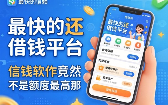 我试了最快的借钱平台app，发现值得信赖的借钱软件竟然不是额度最高的那个
