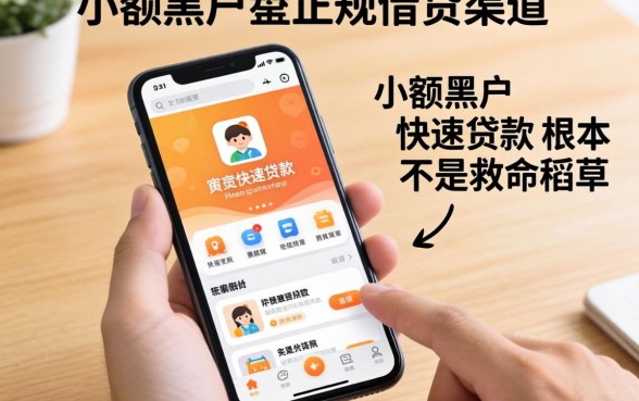 我试了网上正规借钱渠道，发现手机小额黑户快速贷款app根本不是救命稻草