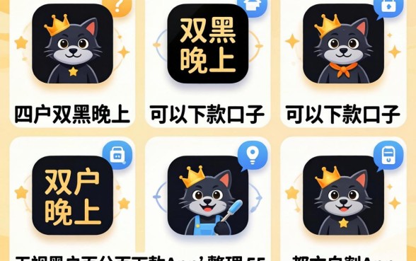 黑户双黑晚上可以下款的口子,整理5个无视黑户百分百下款app
