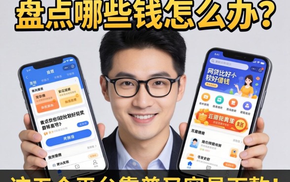 急需用钱怎么办?盘点哪些网贷比较好借钱的软件,这五个平台靠谱又容易下款!