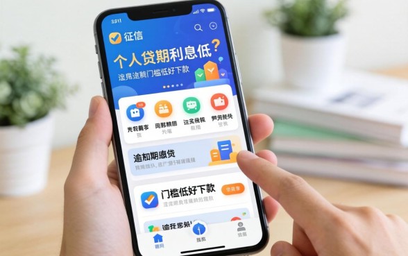 盘点几个征信有逾期利息低的个人贷款软件，门槛低好下款