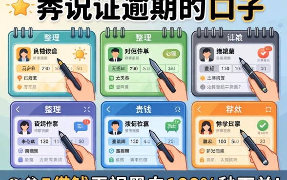 有凭证逾期的口子，整理五个借钱无视黑白100%秒下软件