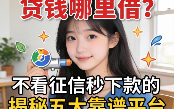 急需用钱哪里借？不看征信秒下款的网贷真的存在吗？揭秘五大靠谱平台