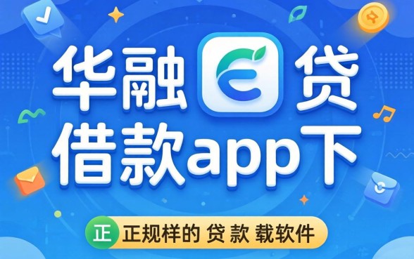 类似华融e贷借款app下载一样正规的贷款软件都在这