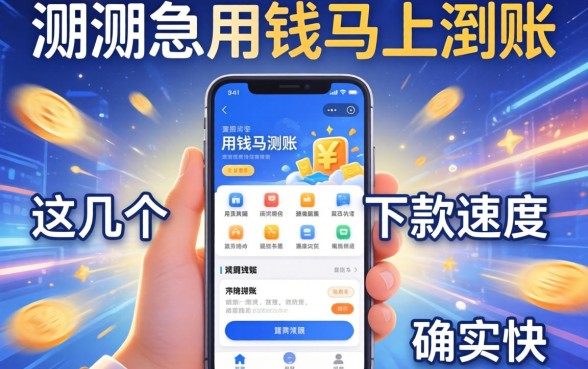 实测急用钱马上到账的app，这几个下款速度确实快