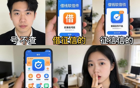 我试了五款号称不查征信的借钱软件,结果有点意外