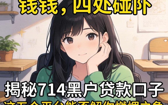 急需用钱却四处碰壁？揭秘714黑户贷款口子，这五个平台能否解你燃眉之急？