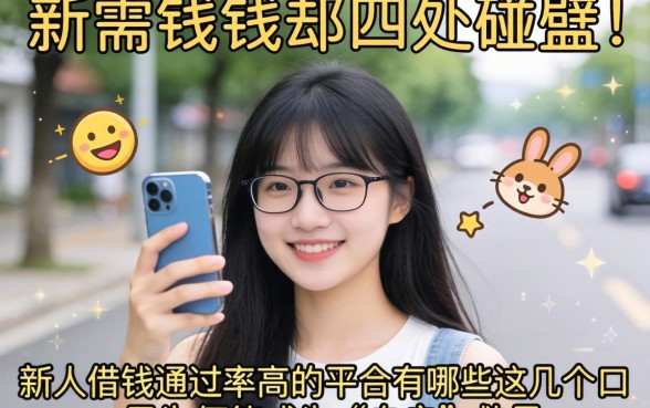 急需用钱却四处碰壁？新人借钱通过率高的平台有哪些？这几个口子为何能成为“白户”救星？