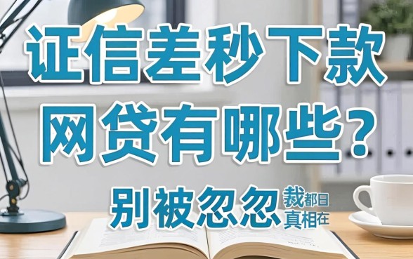 征信差秒下款的网贷有哪些？别被忽悠，真相都在这