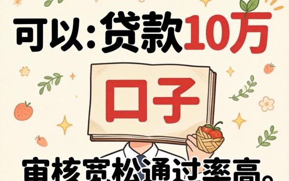 盘点几个白户可以贷款1万的口子，审核宽松通过率高