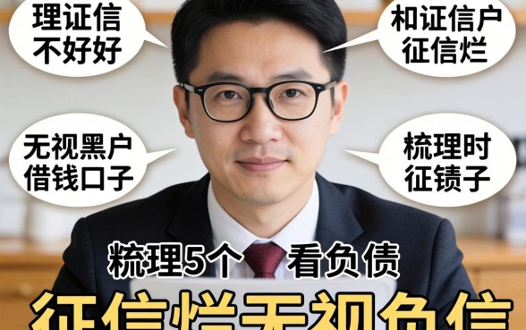 征信黑征信不好征信烂无视黑户的借钱口子，梳理5个不看负债和征信的口子