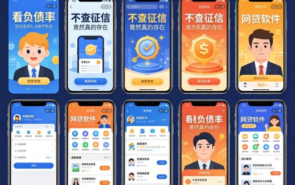 我试了十几个平台，发现不看负债率和不查征信好下款的网贷软件竟然真的存在