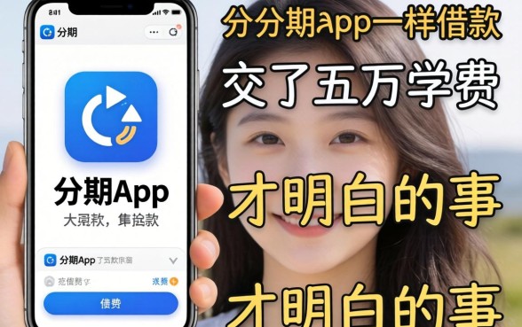 找像来分期app一样的借款软件，我交了五万学费才明白的事