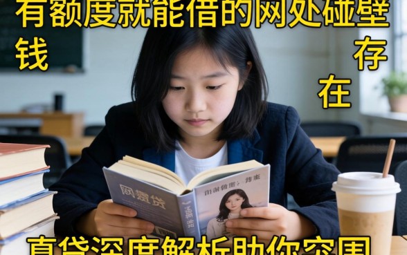 急需用钱却四处碰壁？有额度就能借的网贷真的存在吗？深度解析助你突围