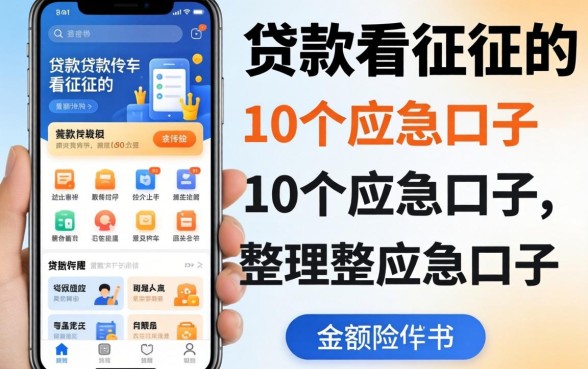 揭秘哪些手机贷款软件不看征信的，整理了10个应急口子