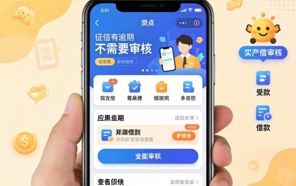 盘点几款征信有逾期不需要审核的借款软件