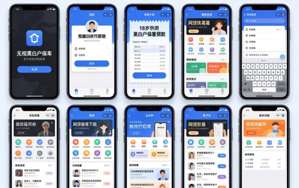 我试了十几个平台，发现无视黑白户保单贷款和网贷容易下款18岁的软件竟然是真的