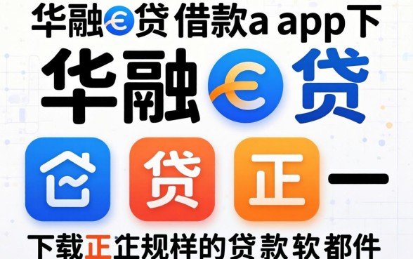 类似华融e贷借款app下载一样正规的贷款软件都在这
